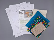Load image into Gallery viewer, Dudley Dachshund Dog Jacket Kit