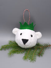 Load image into Gallery viewer, Polar Bear and Reindeer Baubles Duo Midi Kit