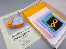 Load image into Gallery viewer, Sardine Tin Pincushion Kit