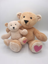 Load image into Gallery viewer, Teddy Bear in a Bag Large and Small Bear Duo PDF Pattern