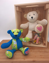 Load image into Gallery viewer, Teddy Bear in a Bag Large and Small Bear Duo PDF Pattern