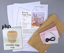 Load image into Gallery viewer, Bunny Egg Cosy Mini Kit