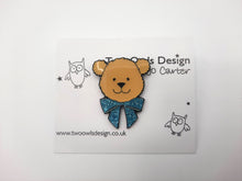 Load image into Gallery viewer, Beau Bear Pin Badge
