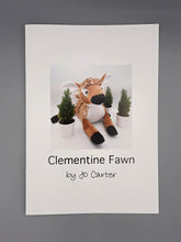 Load image into Gallery viewer, Clementine Fawn Pattern Booklet