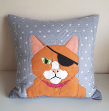 Load image into Gallery viewer, Claude the Cat PDF Foundation Pieced Pattern