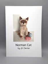 Load image into Gallery viewer, Norman Cat Pattern Booklet