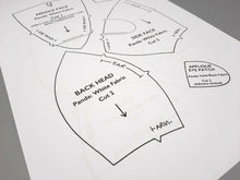 Load image into Gallery viewer, Panda - Patchwork Bear PDF Pattern