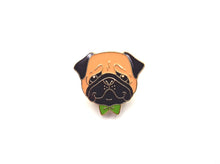 Load image into Gallery viewer, Reginald pug dog enamel pin badge