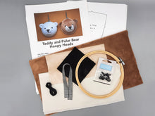 Load image into Gallery viewer, Teddy Bear Hoopy Head Kit
