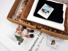 Load image into Gallery viewer, Fabric and haberdashery to make a fawn reindeer soft toy
