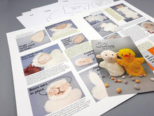 Load image into Gallery viewer, Lamb and Chick Hand Puppets
