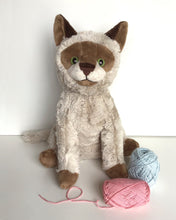 Load image into Gallery viewer, Handmade Burmese cat soft toy 
